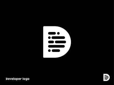 Developer Logo api code d design developer logo
