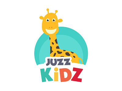 Logo Juzzkidz 2x illustration kids kids art kids education logo logo design pre school