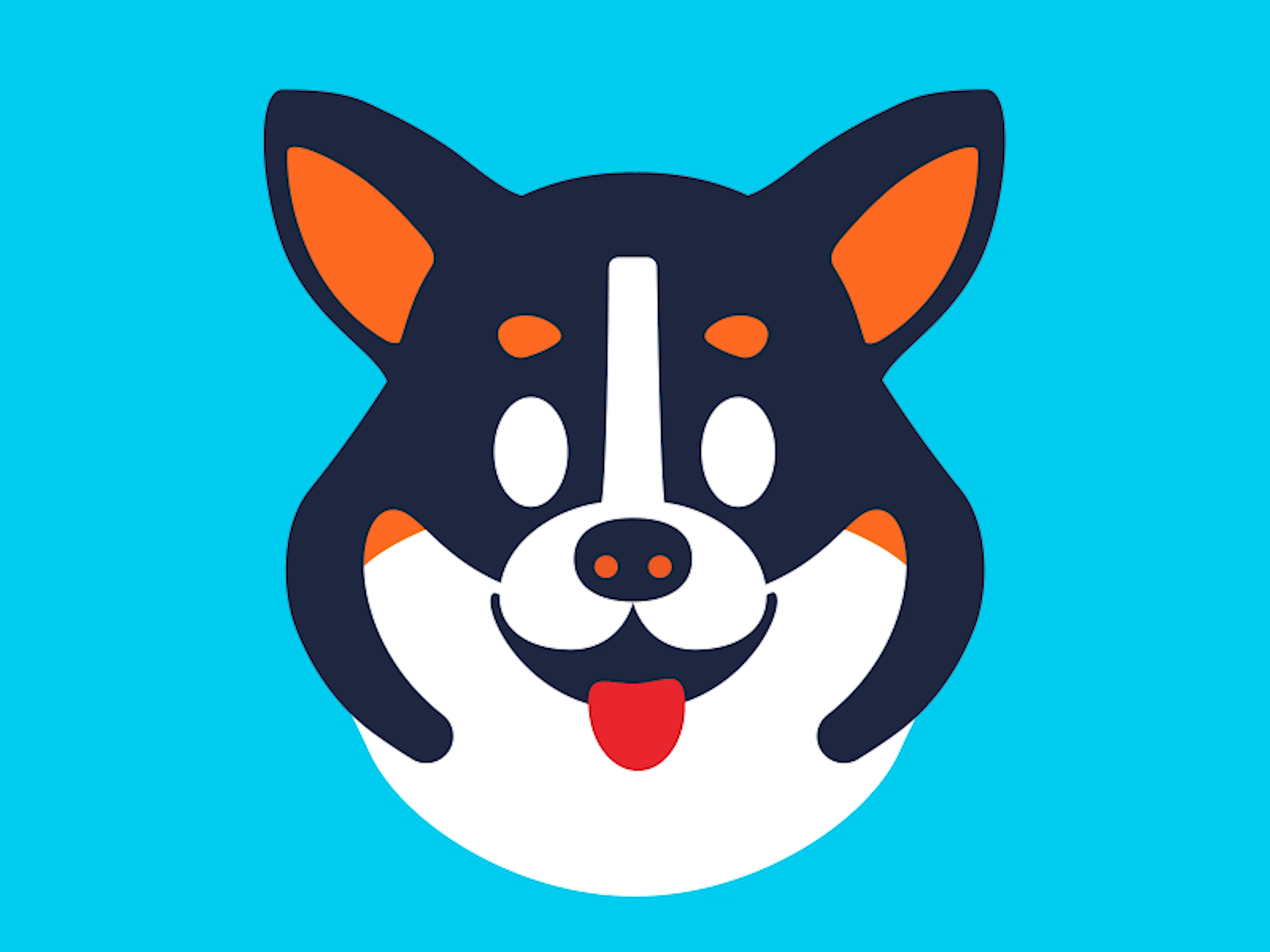 Wallace.dog Vector Head by Jeremy Brown on Dribbble