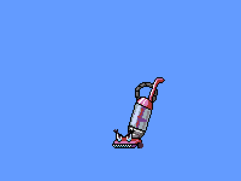 Vacuum Cleaner animation corgi dog pixel pixel art pixel dailies pixel dailies pixelart vacuum