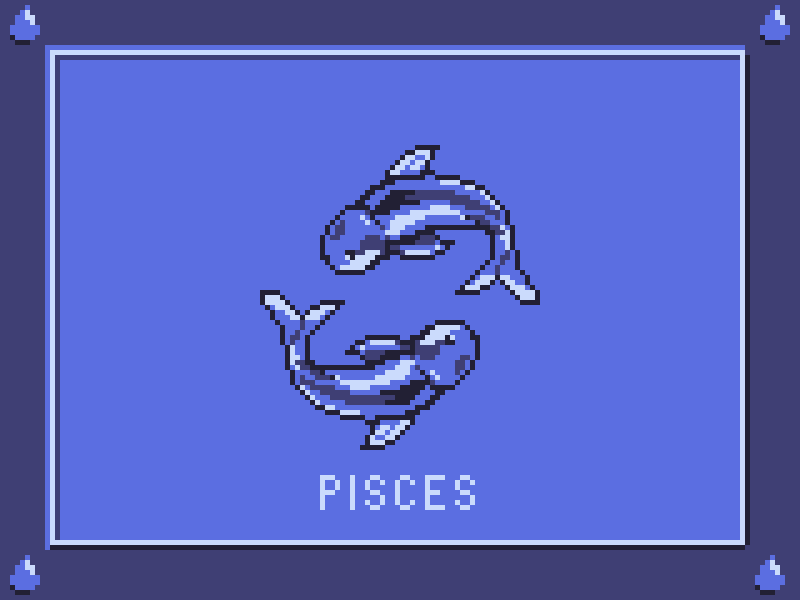 Pisces animation fish pisces pixel pixel animation pixel art pixel dailies pixel dailies