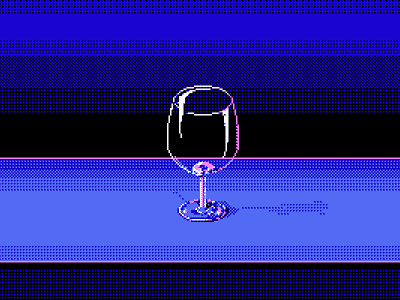 Wine Glass glass pixel pixel art pixel dailies pixel dailies wine glass