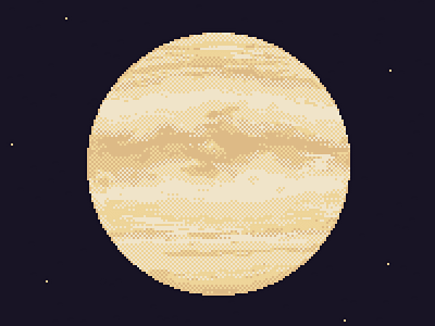 Venus pixel pixel art pixelart planet space venus