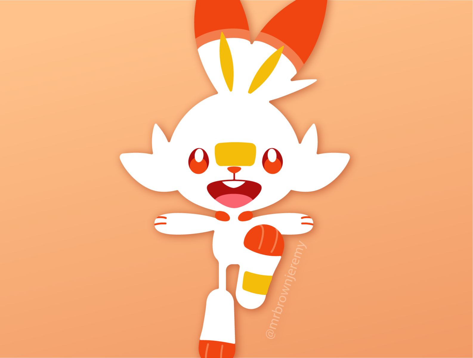 Download Sparkling Scorbunny Wallpaper  Wallpaperscom