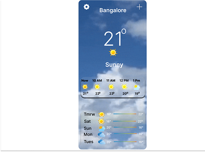 Weather screen design ui weatherscreen