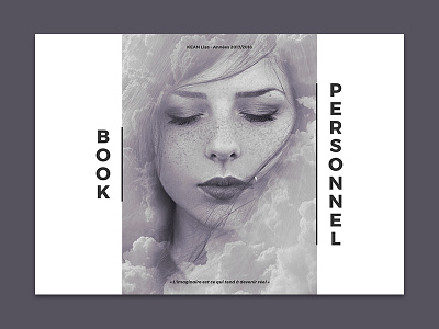 Personal Book Cover book cover design double exposition photoshop print