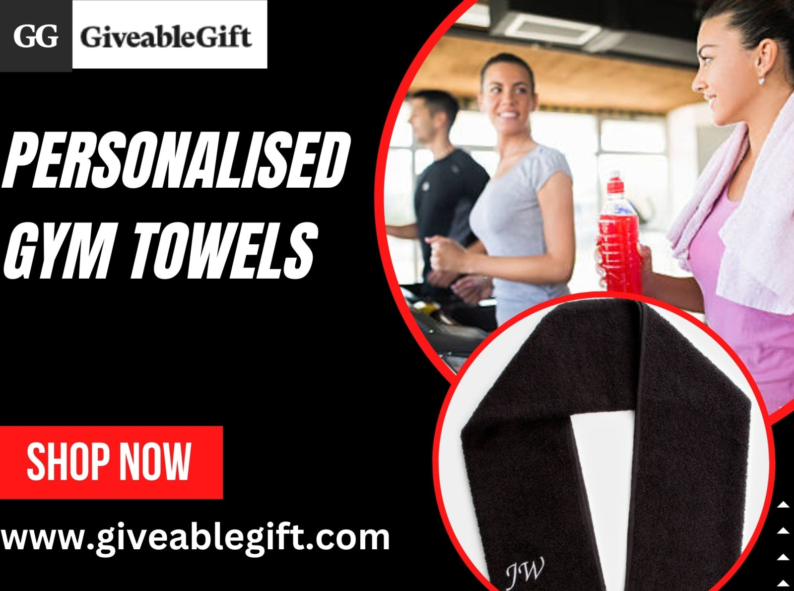 Best Personalised Gym Towels by GiveableGift on Dribbble