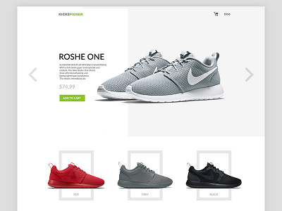 KicksShop kicks shoes sneakers store webshop website