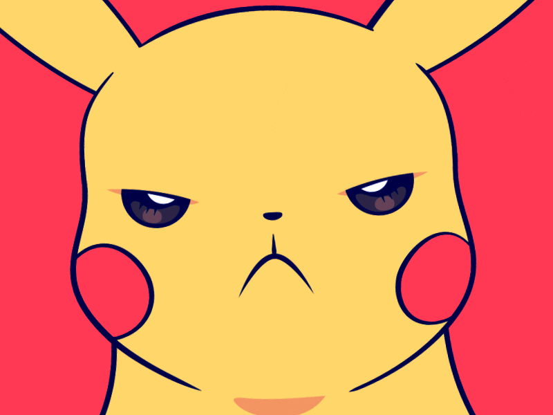 Grumpikachu grumpy no pikachu pokemon