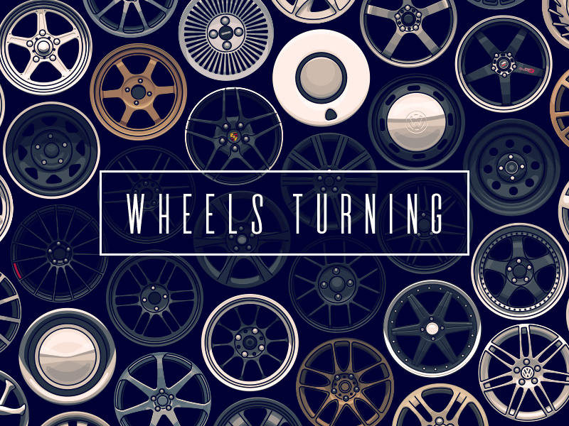 Wheels Turning by Philip Ackermann on Dribbble