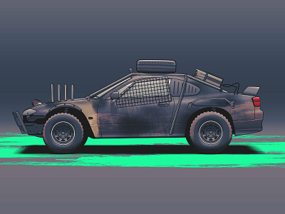Mod Max auto automotive car illustration nissan racing rims tuning vehicle wheels