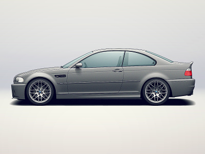 BMW M3 CSL auto automotive bmw car design illustration m3 racing rims sport tuning vehicle wheels