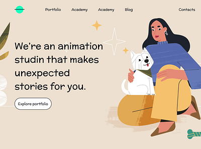 Animation Studio concept aftereffects animation best design creative agency gif illustration loop motion motion design motiongraphics studio uxui vector web design