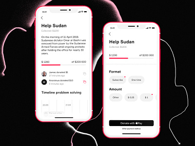 Charity Thread app