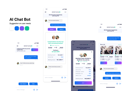 AI Chat Bot ai ai chat chat app chatbot ui ux ui kit ui ux uxdesign