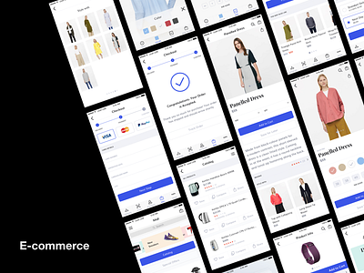 E-Commerce App Design ui design uiux ui kit ui kit design ui kits