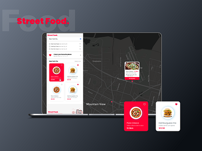 Street Food Finder Screen