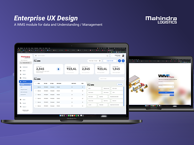 Enterprise UX Design | WMS Module ui ui ux design ux design wms wms module wms software