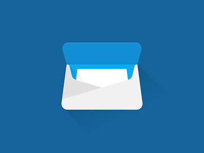 Email icon in material design email envelope icon material design