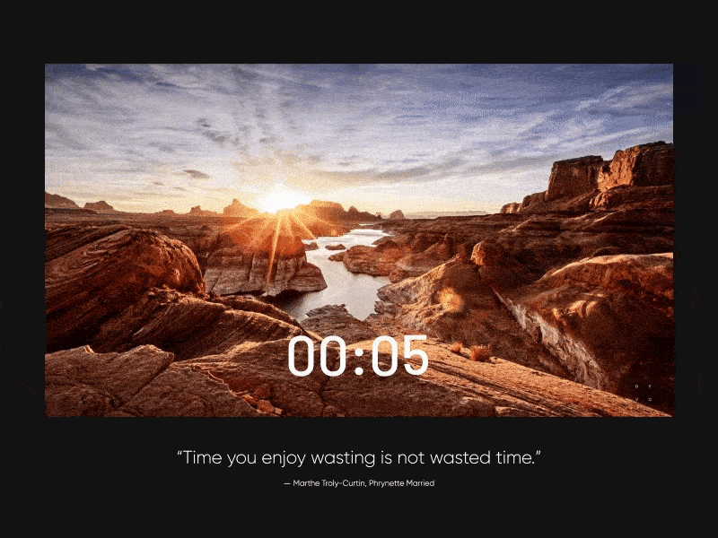 Countdown Timer 014 countdown dailyui timer