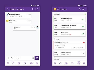 Building Your Home App(communication and scheduler) chat communication management speed task time to do