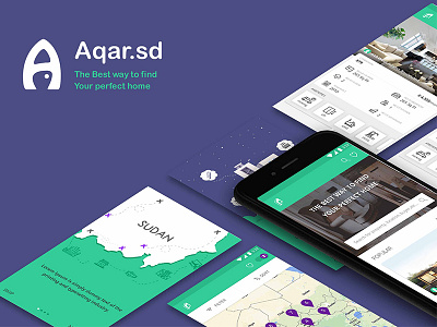 Property app prototype clean design graphics home house minimal property tutorial ui ux