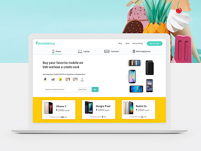Minimal Website UI brand clean color design finance minimal mobile upload yellow