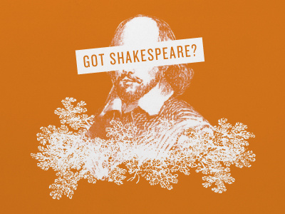 Do you get it? apt got shakespeare the man
