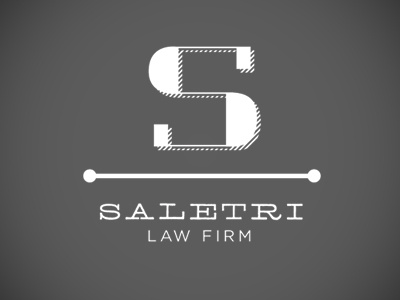 S icon law logo type