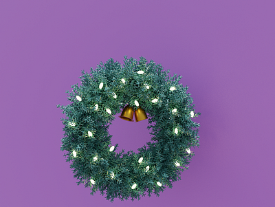 Christmas flower 3d animation blender 3dart 3danimation branding graphic design