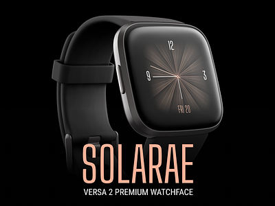 Solare | Fitbit Versa 2 watchface