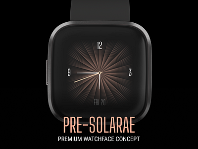 SOLARAE | Premium Watchface Concept