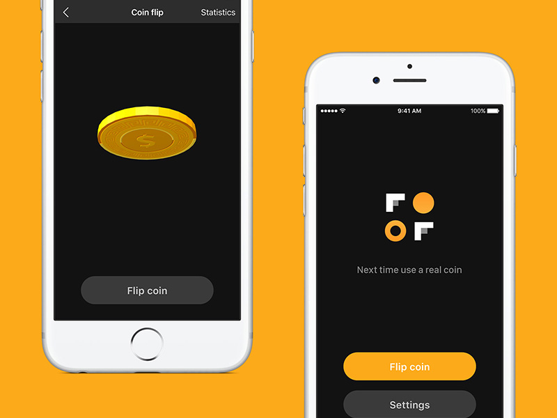 Fair Flip App by Emanuel Serbanoiu Dribbble