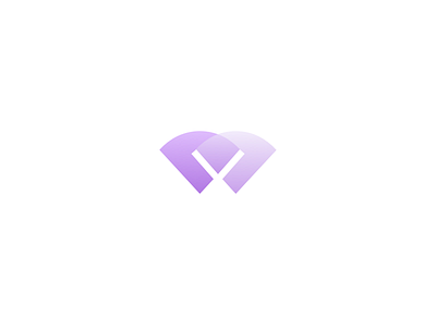 W + Wifi logo mark wifi