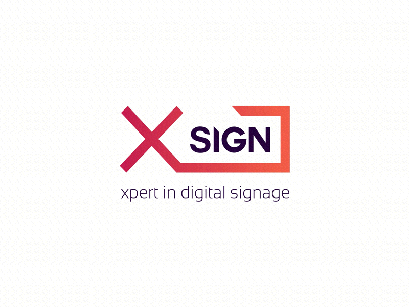 XSIGN digital display monitor panel sign signage xpert xsign