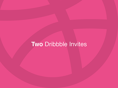 Dribbble Invites Giveaway draft giveaway invites two