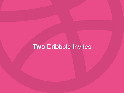 Dribbble Invites Giveaway