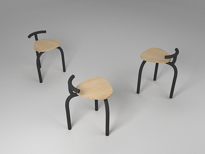 Ogle Chiar 3D Render (1/10) 3d blender chair model ogle render