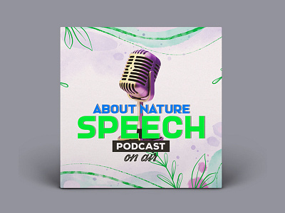 Nature podcast cover design album cover art artdesign artist cover cover art cover artist cover artwork cover design creative design designer graphic design illustration logo music cover nature podcast cover designers podcast cver podcast designer