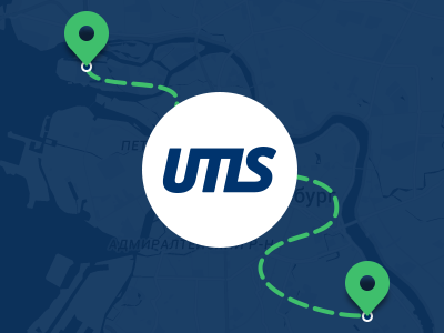 UTLS — United Transport and Logistics System cargo consignment freight goods lading logistics map shipment transporting