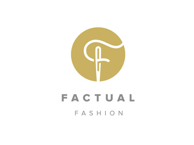 Fashion Logo branding design designer detroit fashion illustration logo luxury needle sew thread vector