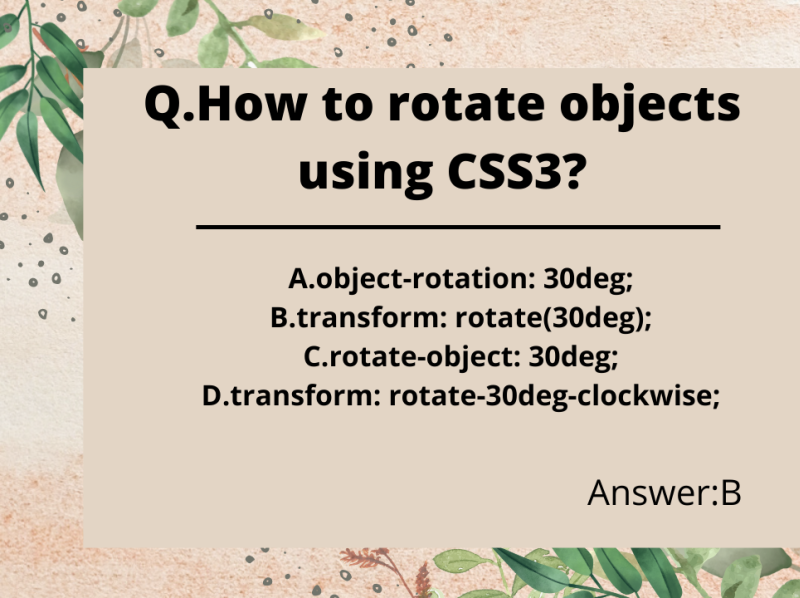 CSS Quiz|Online CSS Quiz By Wscube Tech On Dribbble