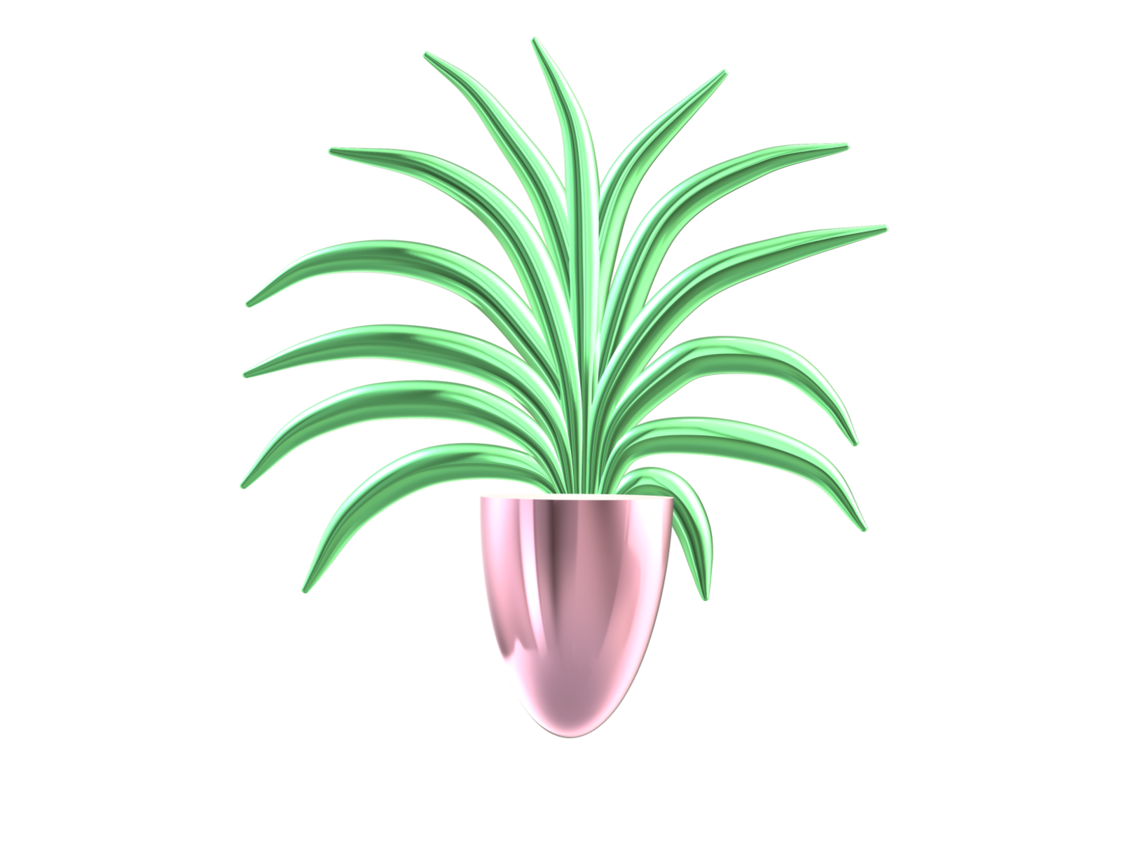 Цветок в горшке 3d design graphic design illustration vector
