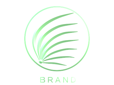 Логотип зеленый 3d design graphic design illustration logo vector