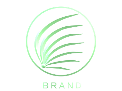 Логотип зеленый 3d design graphic design illustration logo vector