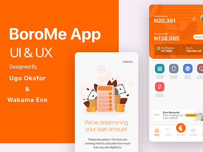 Borome App UI Design