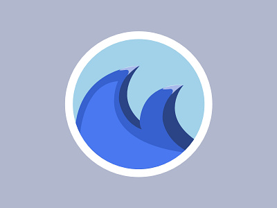 Wave affinity designer design graphic design icon illustration ocean wave