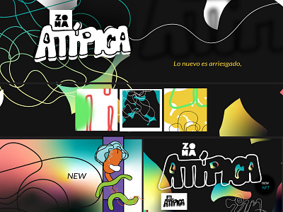 ZonaNFTs branding creativeilustration ilustración ilustration newbrand nfts nftsdesign