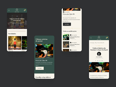 Portal da Sidra / mobile pages cider ecommerce elvas figma freelance loja online mobile mobile design mobile ui prototype responsive sidra ui ui ux ui design ui designer uiux ux webdesign website