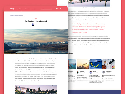 Blog Figma UI Template (for sale) blog blog page blog post branding creative market design desktop figma freelancer graphic designer grid layout minimalist template ui ui ux ui design ui designer ui ux uidesign